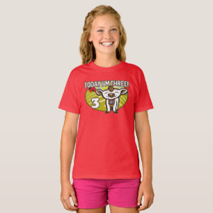 Kind ist der 3. Geburtstag Heute bin ich drei! Nie T-Shirt