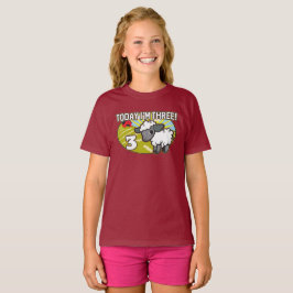 Kind ist der 3. Geburtstag Heute bin ich drei! Nie T-Shirt