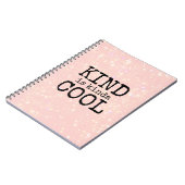 Kind ist ein Cooler Kindness sei ein nettes Thema Notizblock (Linke Seite)