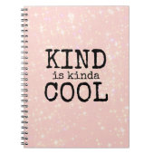 Kind ist ein Cooler Kindness sei ein nettes Thema Notizblock (Vorderseite)