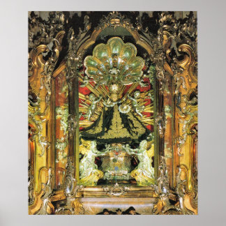 Kind Jesus Shrine Prag Poster