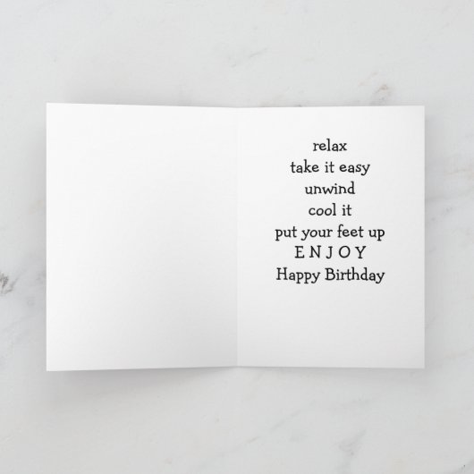 "KIND" KARTE (Innenseite)