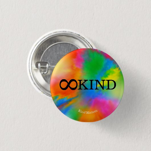 ∞KIND Knopf Button (Vorne & Hinten)