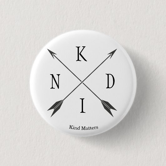 KIND-Kompass Button (Vorderseite)