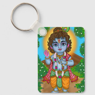 Kind Krishna-Schlüsselanhänger Schlüsselanhänger