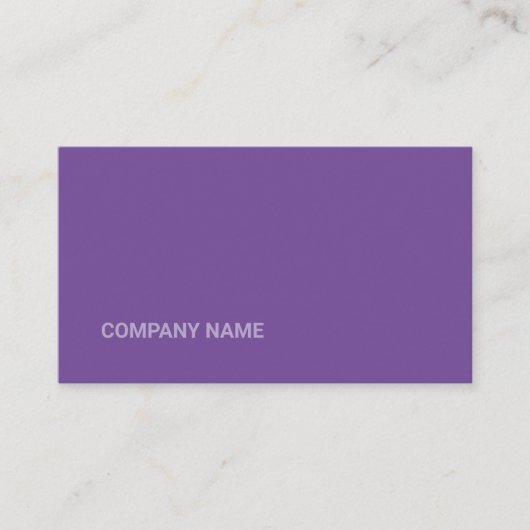 Kind Lilac Tone Flat Shapes Qr-Code Visitenkarte (Vorderseite)