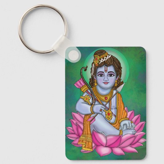 Kind Lord Rama Schlüsselanhänger (Vorderseite)