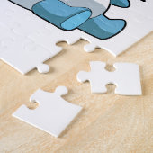 Kind mit Dolphin-Kostüm Puzzle (Seite)