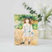 Kind mit einer Peitsche Auguste Renoir Postkarte (Stehend Vorderseite)