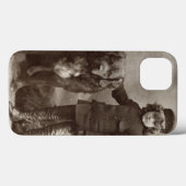 Kind mit Hund, C1885 Case-Mate iPhone Hülle (Rückseite (Horizontal))