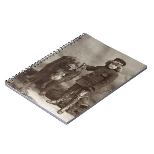 Kind mit Hund, C1885 Notizblock (Linke Seite)