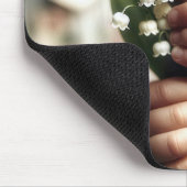 Kind mit Lilie des Tal Bunch Mousepad (Ecke)