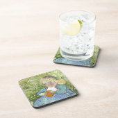 Kind mit Orange, Vincent Van Gogh Getränkeuntersetzer (Rechte Seite)