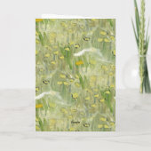 Kind mit Orange, Vincent Van Gogh Karte (Rückseite)