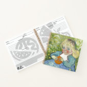 Kind mit Orange, Vincent Van Gogh Notizblock (Innenseite)