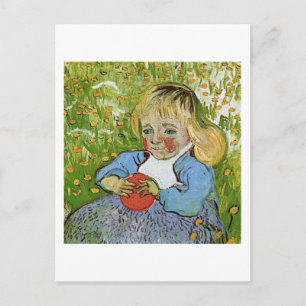 Kind mit Orange, Vincent van Gogh Postkarte
