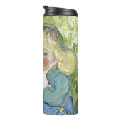 Kind mit Orange, Vincent Van Gogh Thermosbecher (Nach rechts gedreht)