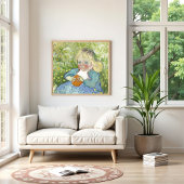 Kind mit Orange von Vincent Van Gogh Poster