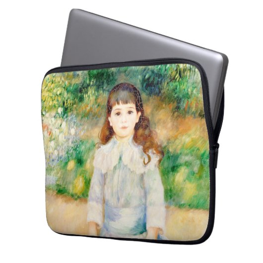 Kind mit Peitsche Auguste Renoir Laptopschutzhülle (Vorderseite Links)