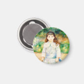 Kind mit Peitsche Auguste Renoir Magnet (Vorderseite/Rückseite)