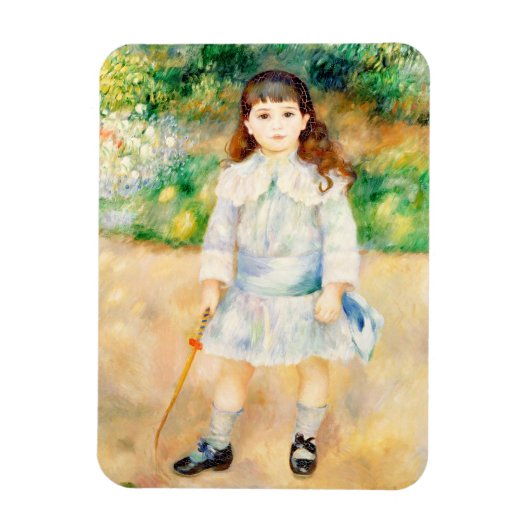 Kind mit Peitsche Auguste Renoir Magnet (Vertikal)