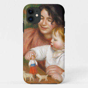 Kind mit Spielzeug von Auguste Renoir Case-Mate iPhone Hülle
