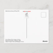 Kind mit Tuba Postkarte (Rückseite)