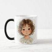 Kind_Ones Cosy Winter Tasse - Whimsisches Aquarell (Links)