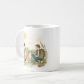 Kind_Ones Morning Harmony Mug – Peaceful Nature Kaffeetasse (Vorderseite Links)