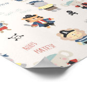 Kind Party Pirate Poster (Ecke)