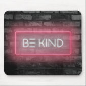 KIND Pink Neon Signing Mouse Pad Mousepad (Vorne)