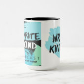 Kind Podcast schreiben Tasse (Zentrum)