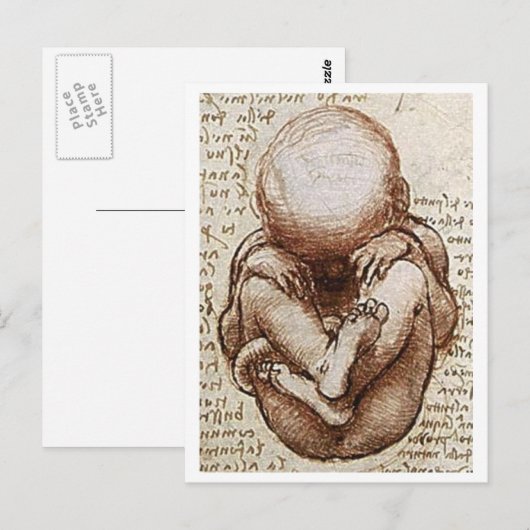 Kind Postkarte (Vorne/Hinten)