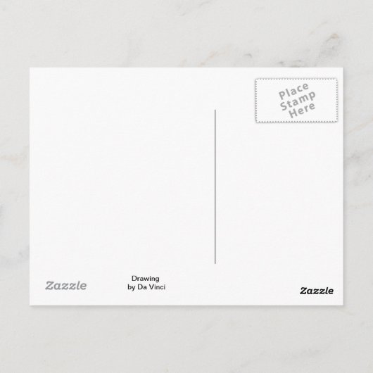 Kind Postkarte (Rückseite)