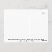 Kind Postkarte (Rückseite)