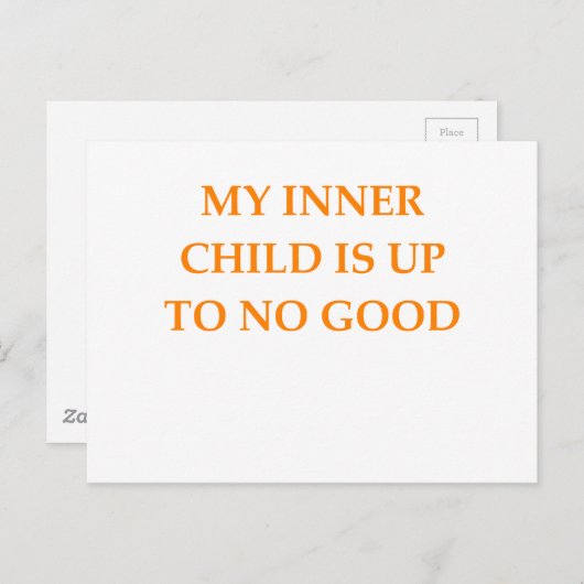 Kind Postkarte (Vorne/Hinten)