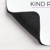 Kind Regards Minimalist Typographic Mouse Pad Mousepad (Ecke)