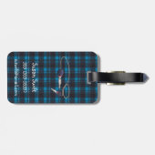 Kind schottischen ` jeely Stückes' Gepäckanhänger (Rückseite horizontal)