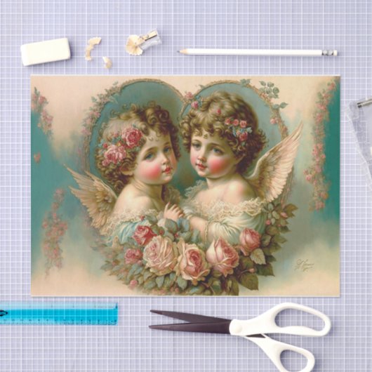 Kind Seidenpapier (Handwerk)