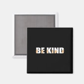 Kind Sign Language Deaf Magnet (Vorderseite/Rückseite)