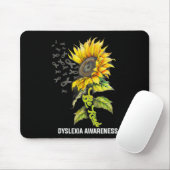 Kind Sonnenblume Dyslexie Bewusstsein Mousepad (Mit Mouse)