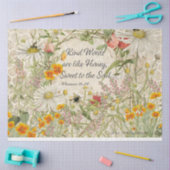 Kind süße Wörter Wildblume Dekoupage Tissue Paper Seidenpapier (Basteln)