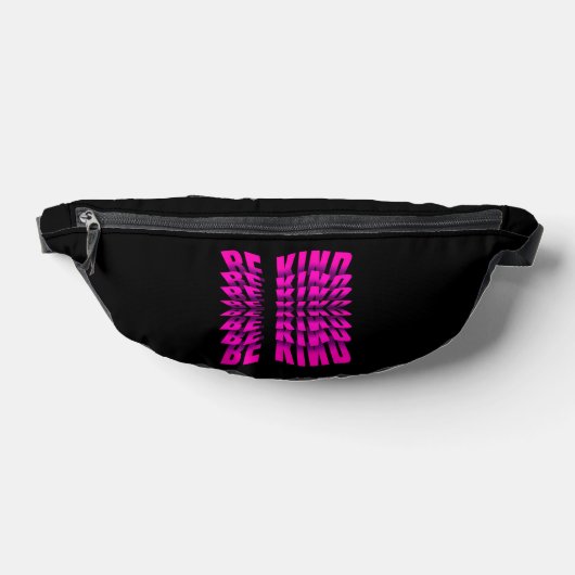 KIND TEXT EFFECT PINK TYPOGRAPHIE BAUCHTASCHE (Ablage )