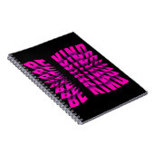 KIND TEXT EFFECT PINK TYPOGRAPHIE NOTIZBLOCK (Rechte Seite)