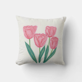 Kind Tulips Florals Kissen