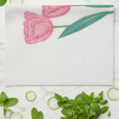 Kind Tulips Geschirrtuch (Gefaltet)