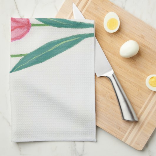 Kind Tulips Geschirrtuch (Viertel Falte)