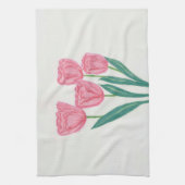 Kind Tulips Geschirrtuch (Vertikal)