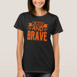 Kind und tapfere Freundlichkeit Unity Day Anti Bul T-Shirt