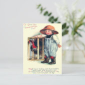 Kind und Türkei Postkarte (Stehend Vorderseite)